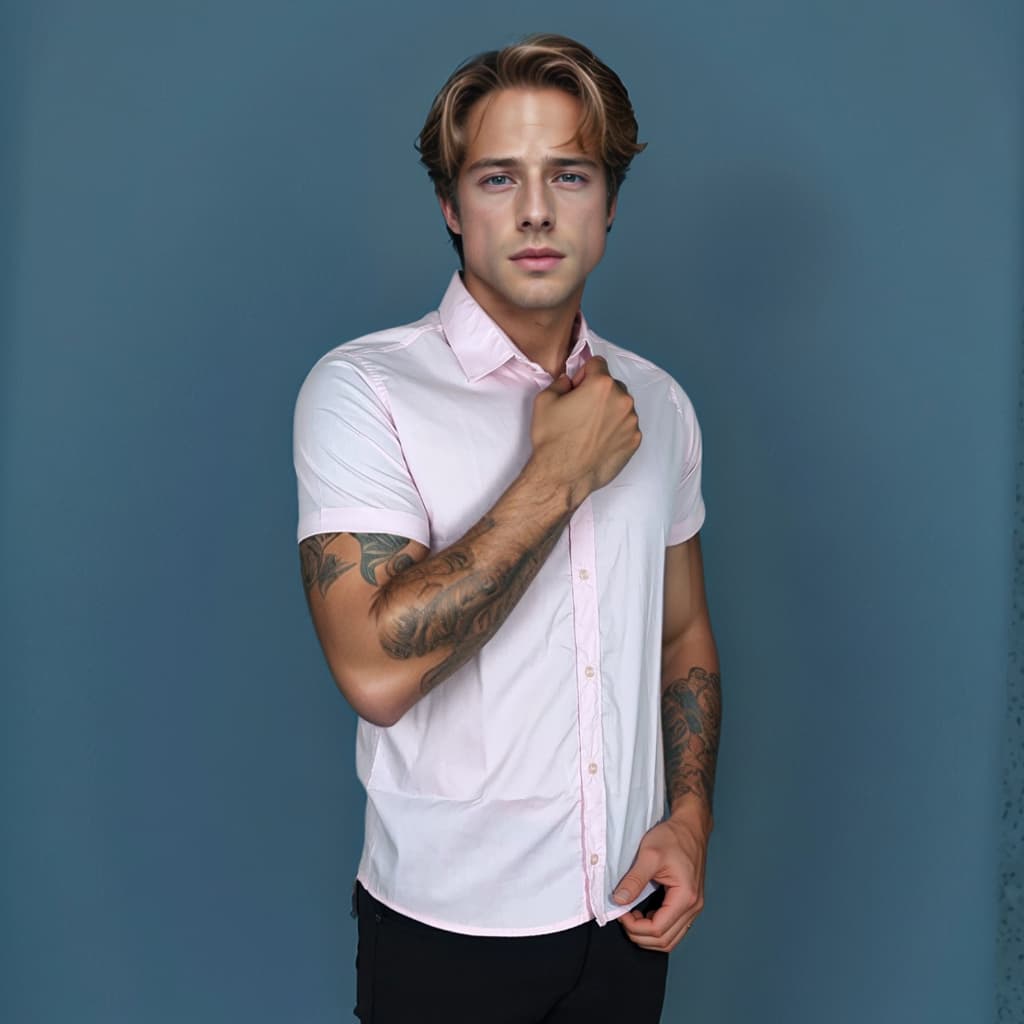 Blusa Social Masculina Slim Camisa Masculina Social Envio Rápido