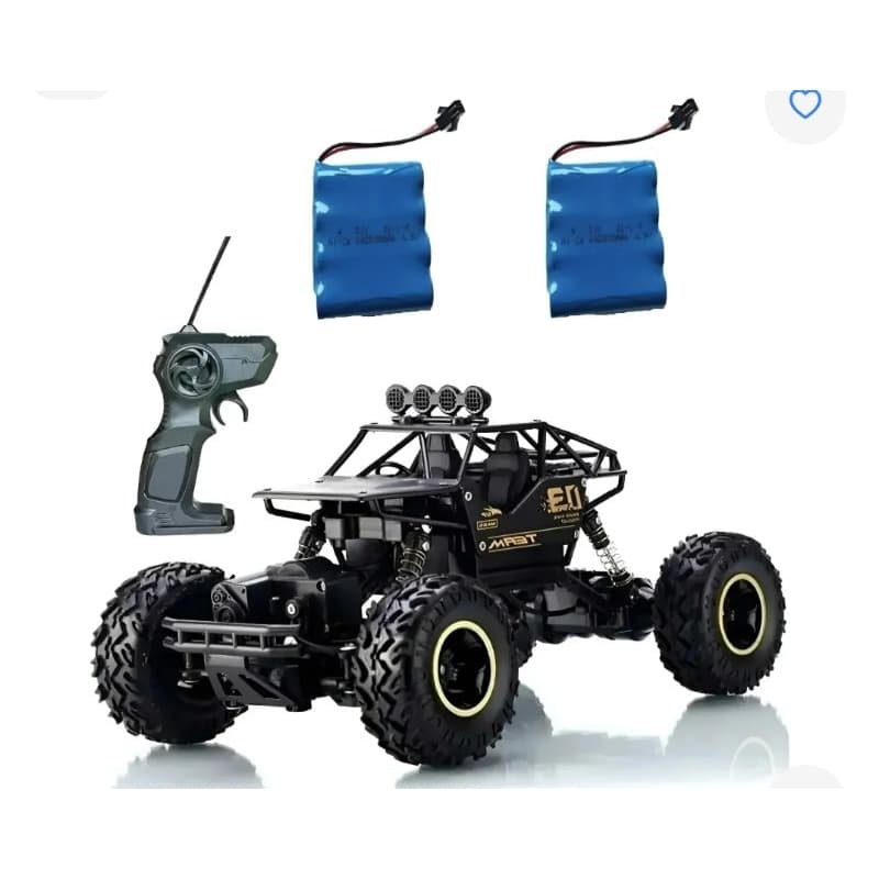 Carrinho de Controle Remoto 4x4 Metal Crawler - SUNLONG e HB, Velocidade de 15 km/h, 2.4 GHz