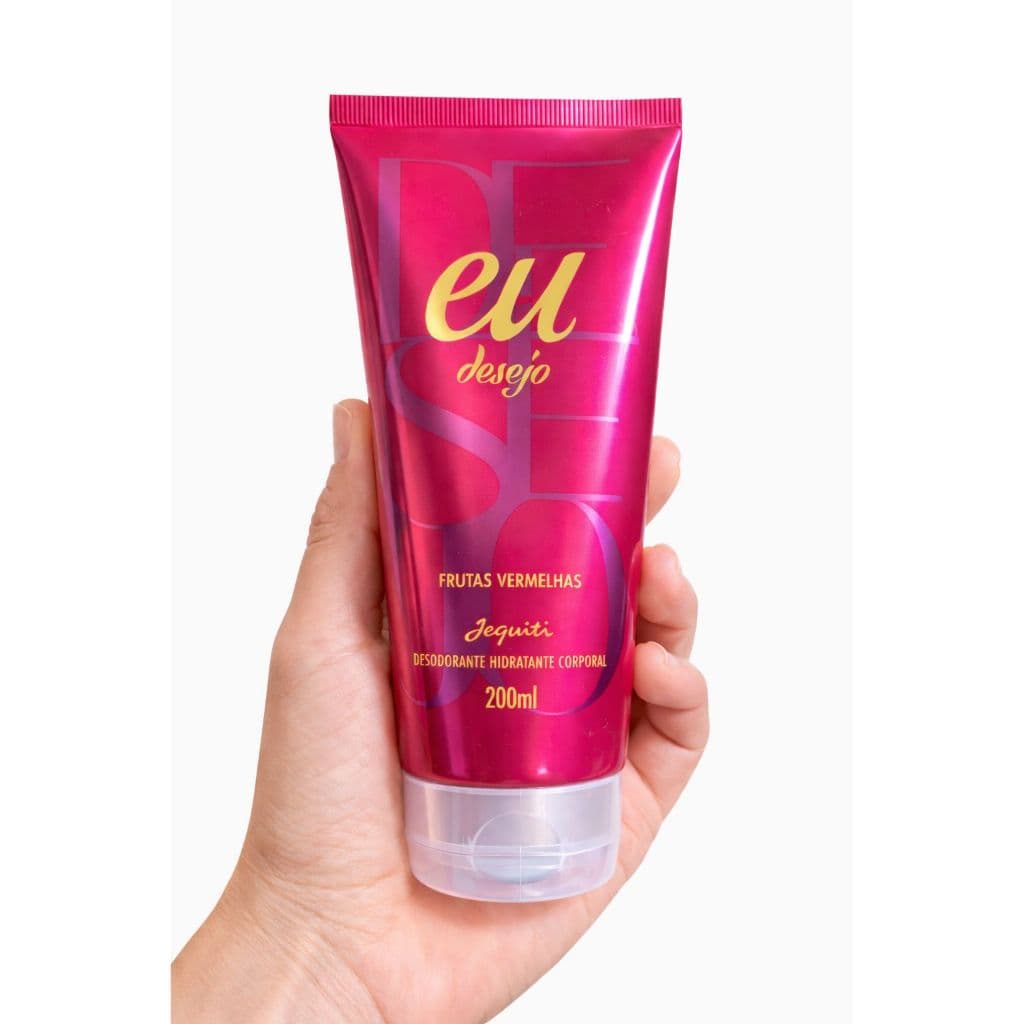 hidratante corporal frutas vermelhas,  hidratante corporal jequiti,  hidratante jequiti 200ml  creme hidratante corporal