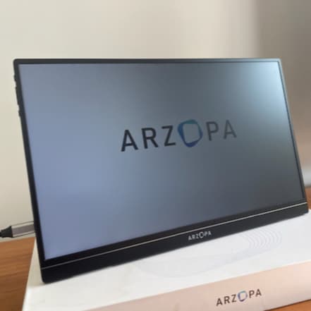 2025/2026 Arzopa A1 Monitor Portátil - 15.6" Full HD 1080P Extensor de Monitor Mac Phone Xbox PS5-S1