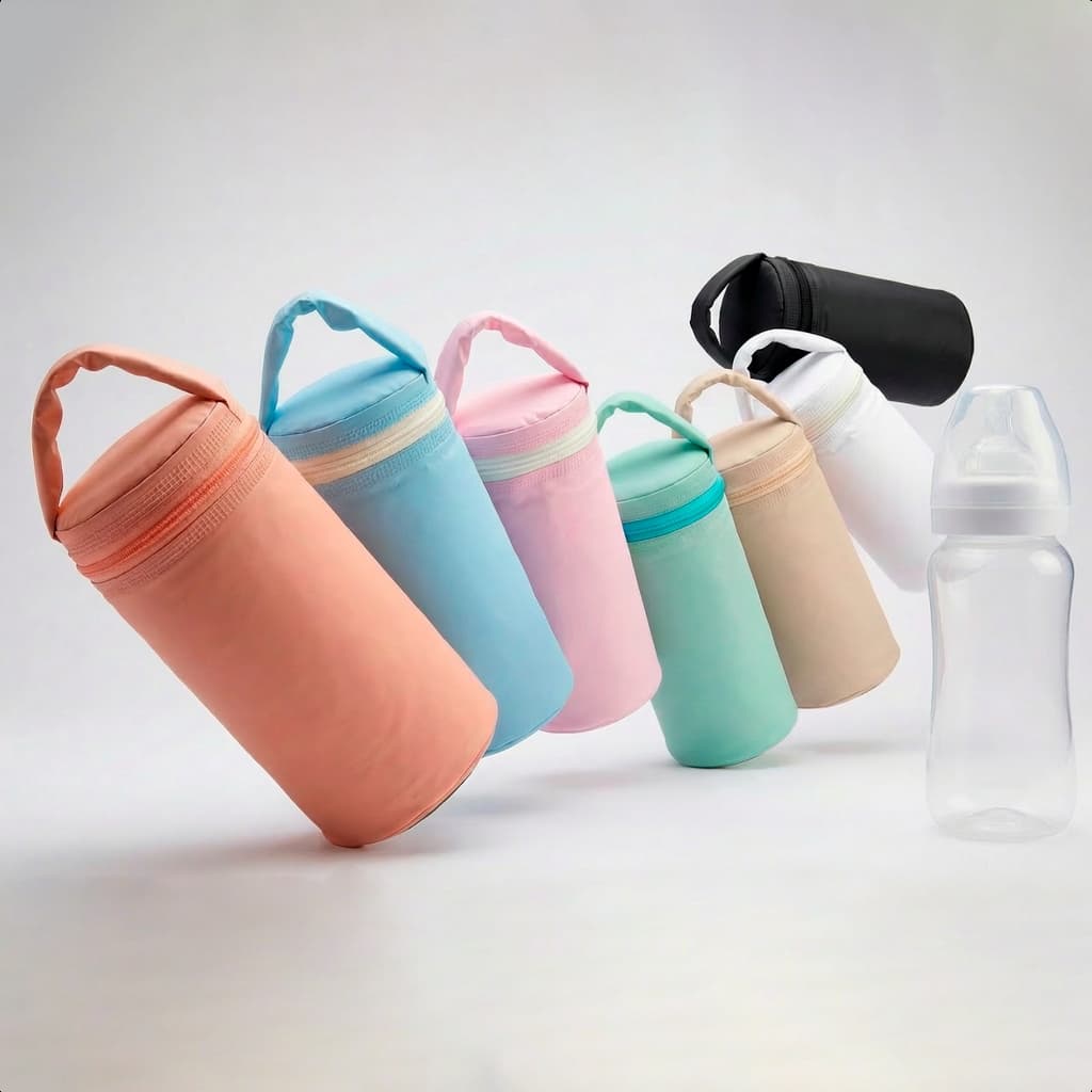 Bolsa Térmica Mamadeira Leite Bebê Temperatura Ideal Viagem Passeio Impermeável Porta-Mamadeira