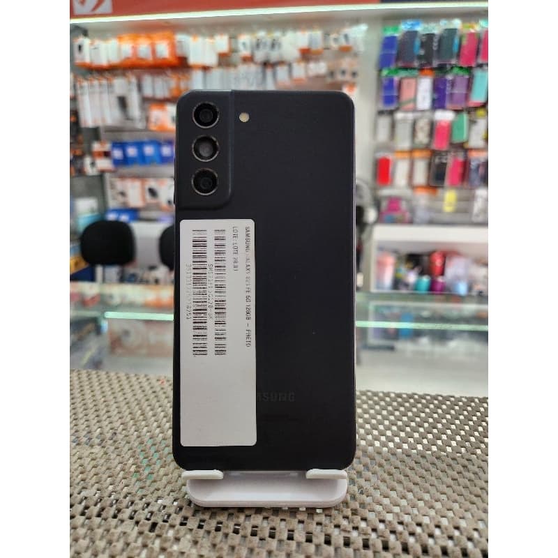 Aparelho Celular + Relógio Smart Samsung S21 fe 256GB 6GB RAM