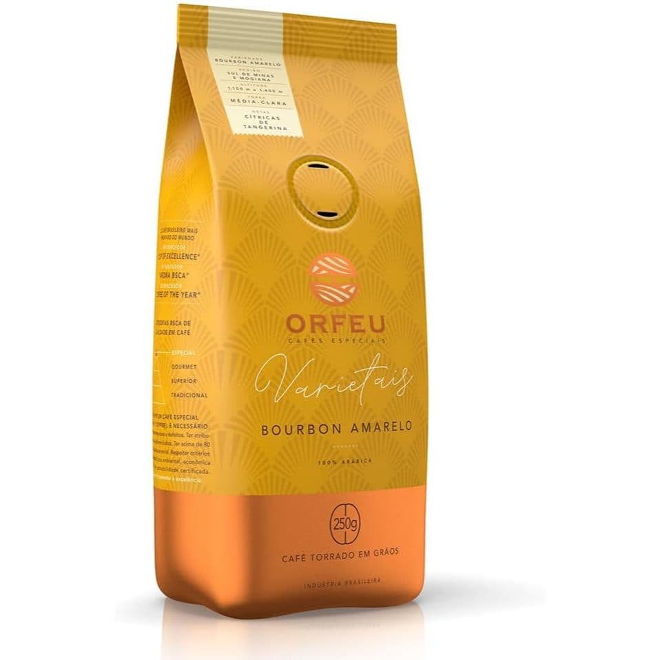 CAFÉ EM GRAÕS ORFEU BOURBON AMARELO 250G