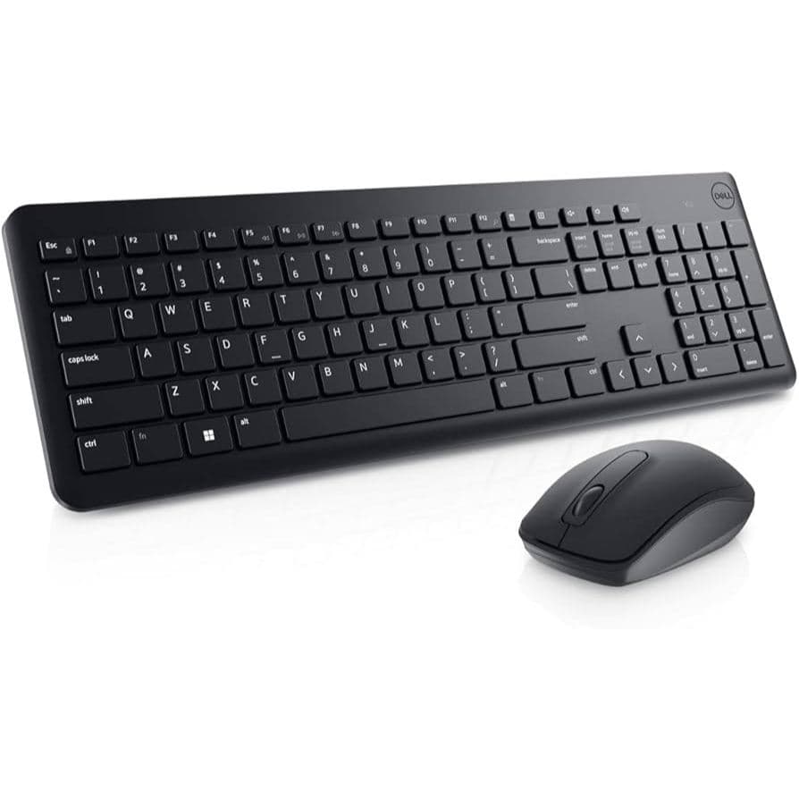 Teclado e Mouse Sem fio Dell KM3322W Preto