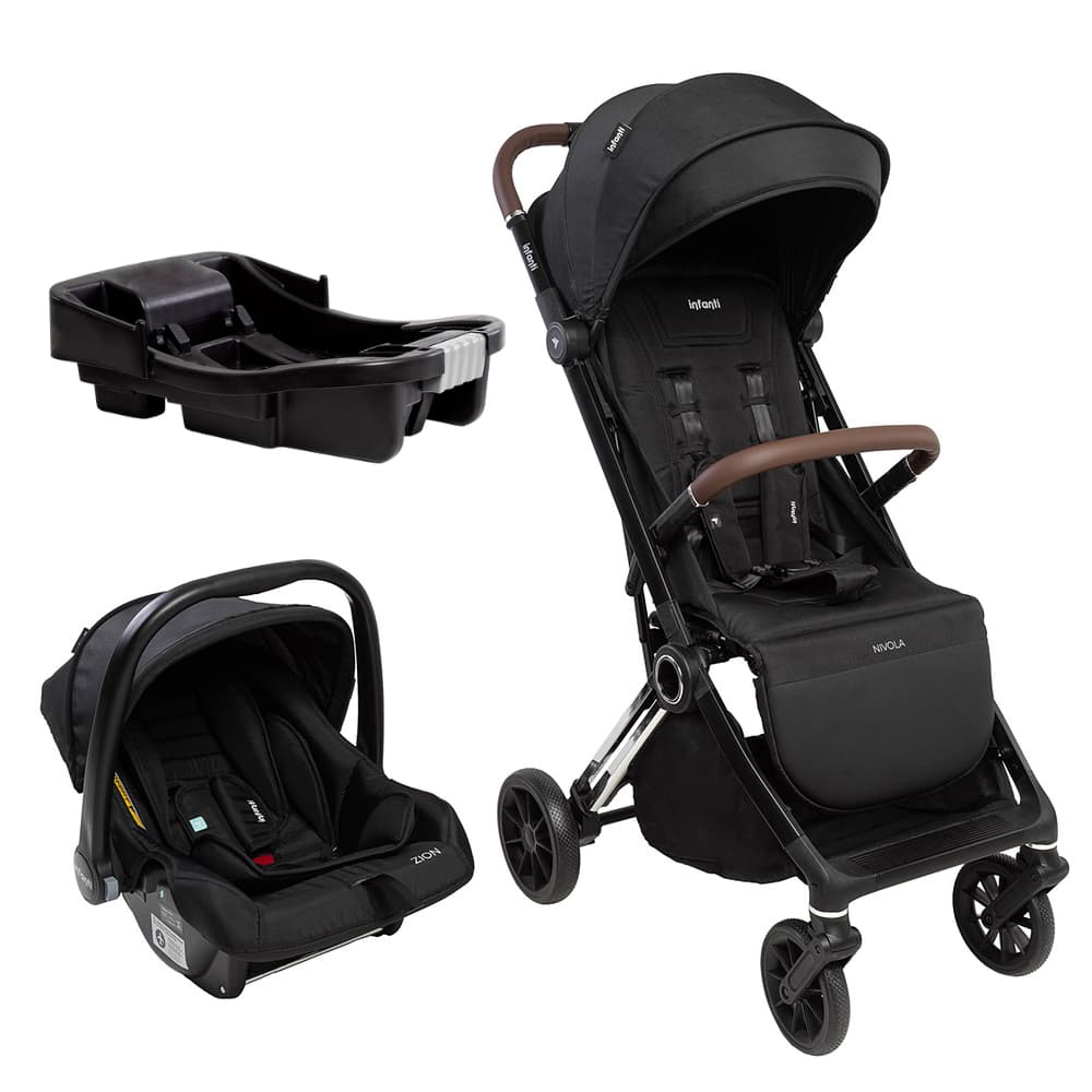 Carrinho Nivola TRIO com bebê conforto e base SEM ISOFIX Infanti
