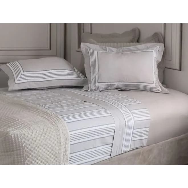 Jogo de Cama Casal 180 Fios Sonhare Diamante Mark Algodão Macio Confortável Lençol Casal Premium