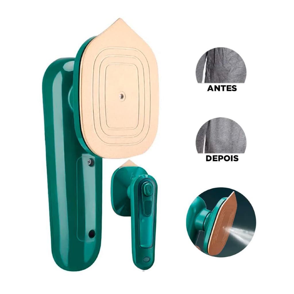 Mini Ferro A Vapor Portátil Bivolt Econômico
