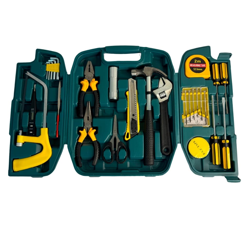Kit Ferramentas 27 Peças Jogo Ferramentas Manuais Com Estojo Completo