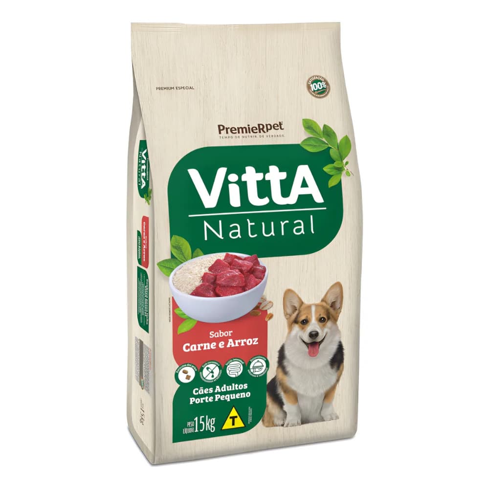 Ração PremieR Pet Vitta Natural para Cães 15kg - Ração para Cachorro