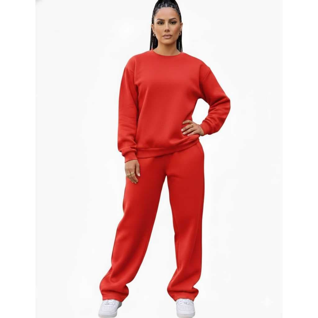 Conjunto Moletom Padrão Cdp Visita Cunhada Jumbo Colorido