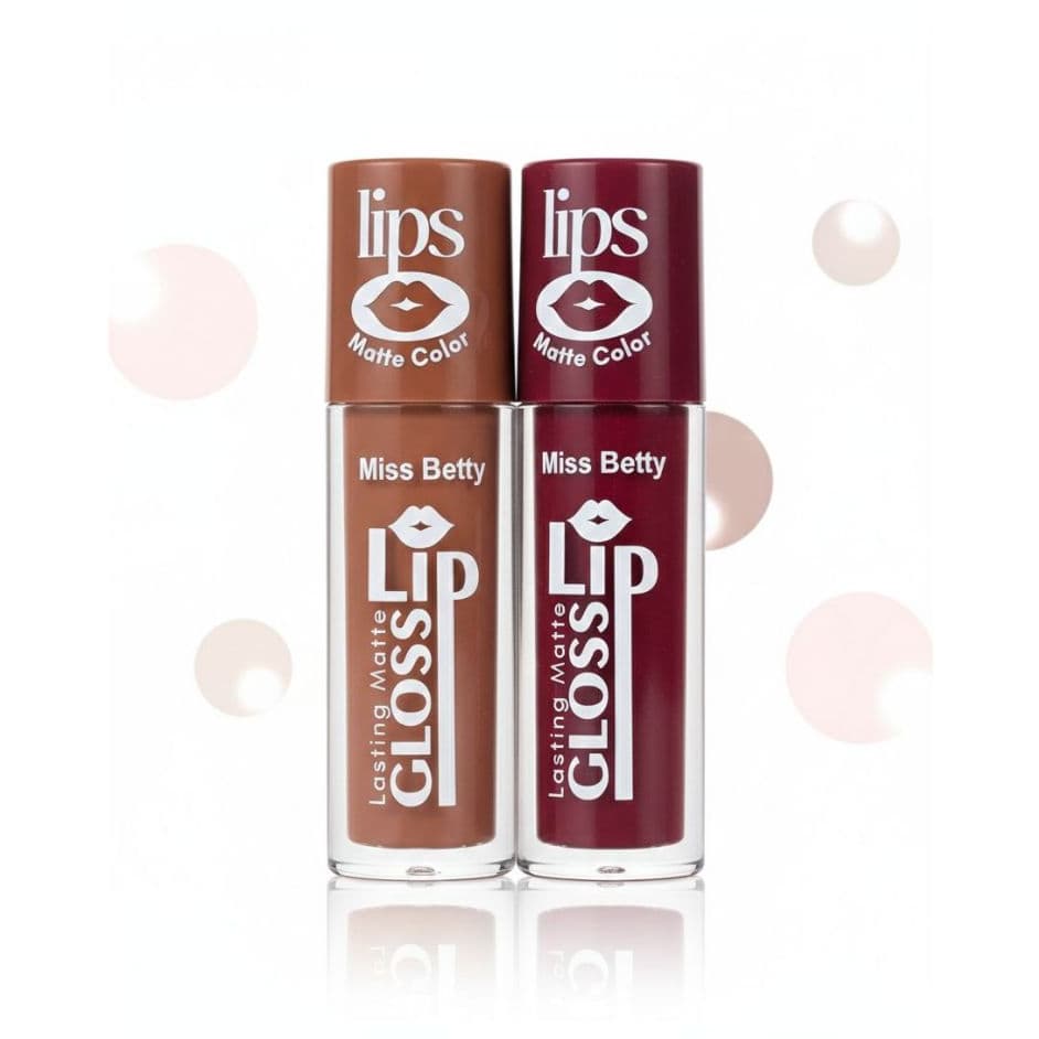 Batom Líquido Matte Miss Betty Longa Duração | Lip Gloss Matte Alta Pigmentação 24h