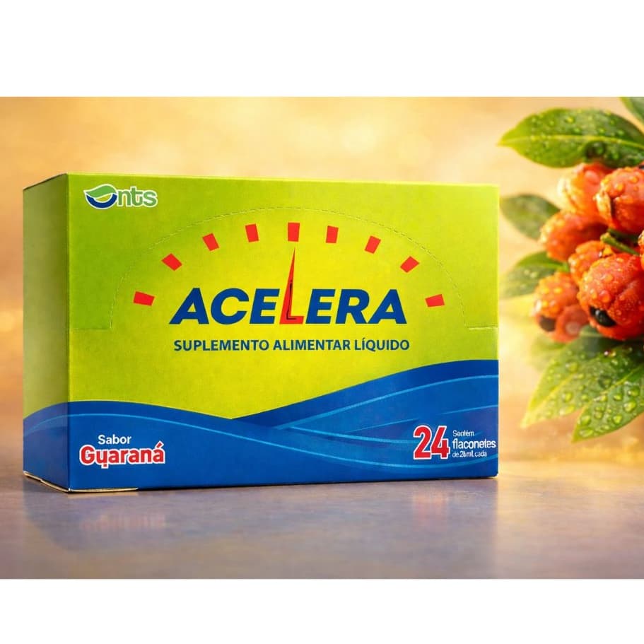 Acelera Flaconetes de 20ml cada - 24 Flaconetes - Energético - NTS