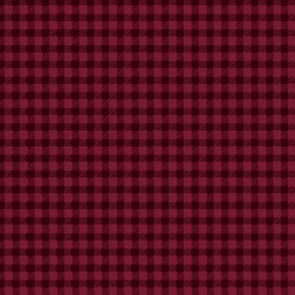 Tecido Patchwork Xadrez Bordô 909407