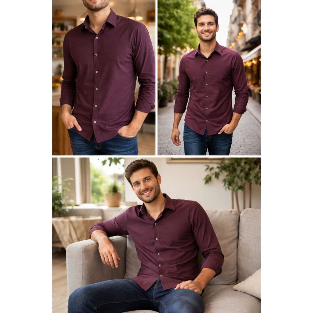Camisa Social Ogochi Slim Essencial