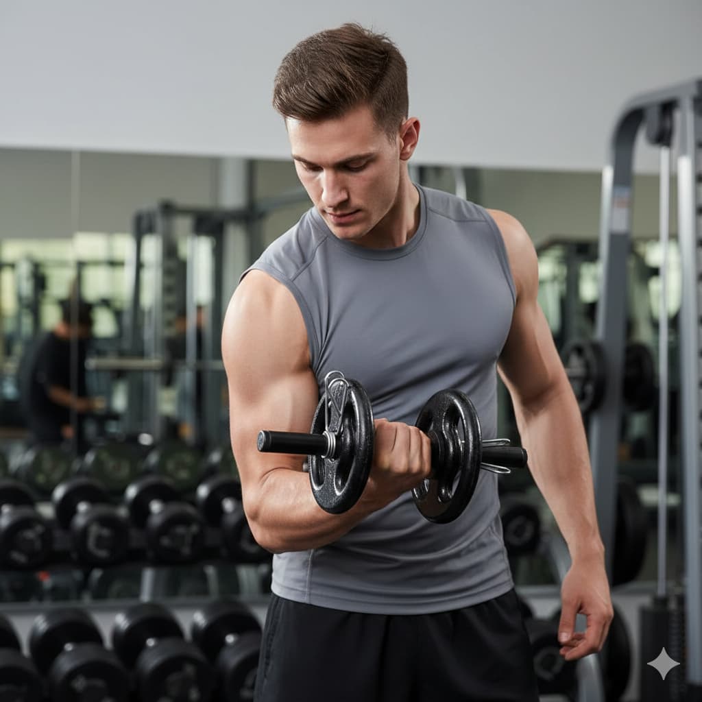 Kit Halteres Musculação Barra 40cm + Anilhas + Par de Presilhas - Treino em Casa
