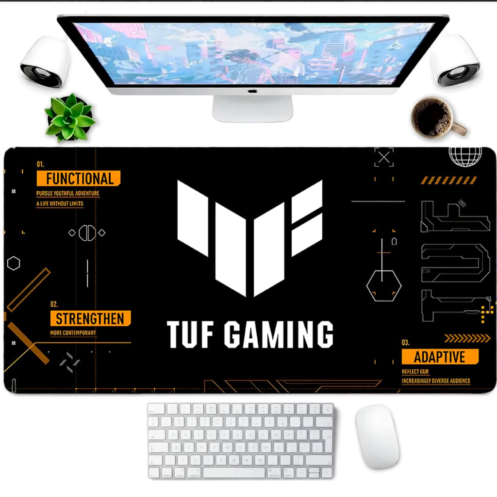 Mouse Pad Gamer Grande 80x30 Desk Pad Setup Gamer Para PC e Notebook Gamer
