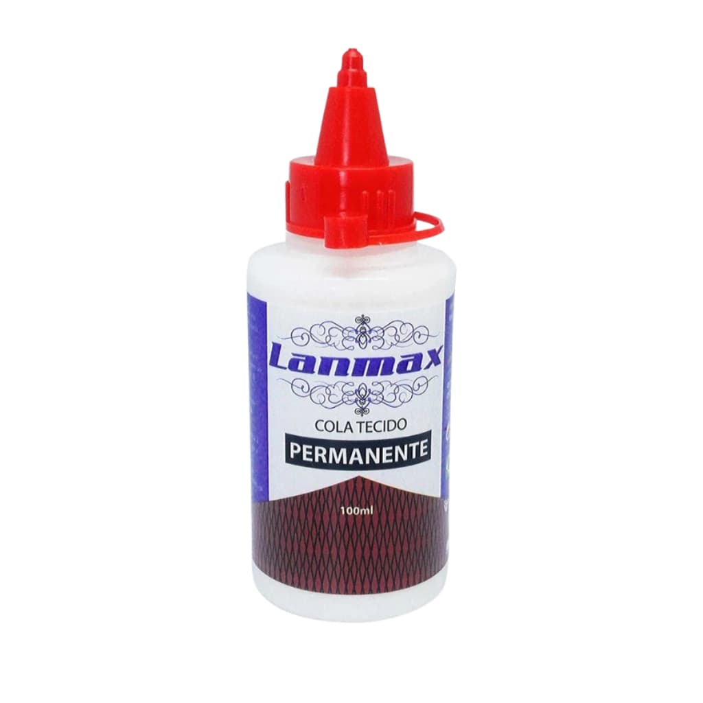 Cola para Tecido Permanente 100ml Artesanato Patchwork - Lanmax