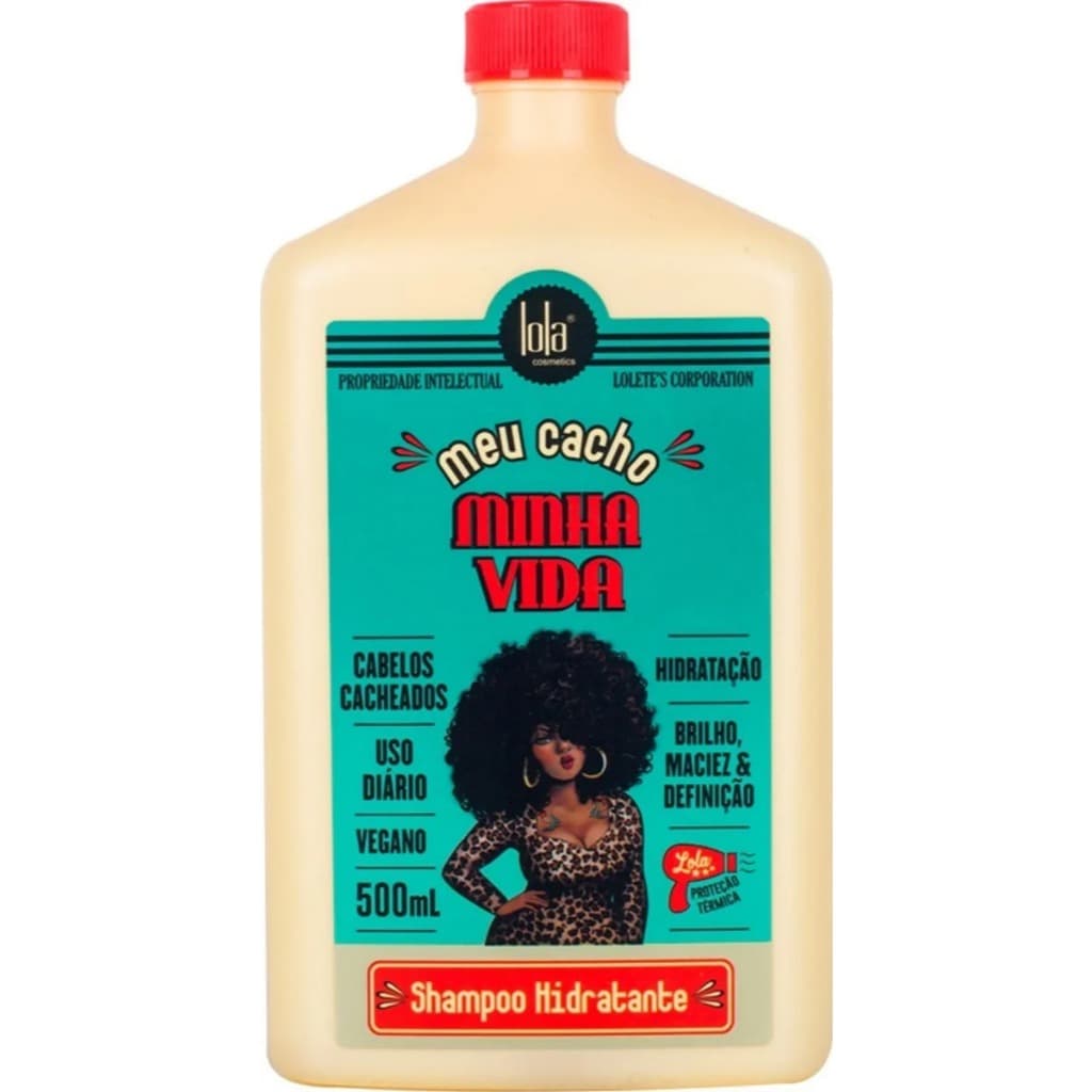 Shampoo Meu Cacho Minha Vida 500ml Lola Cosmetics Hidratante
