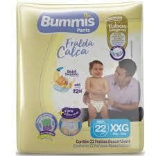 FRALDA BUMMIS PANTS MEGA XXG 22un
