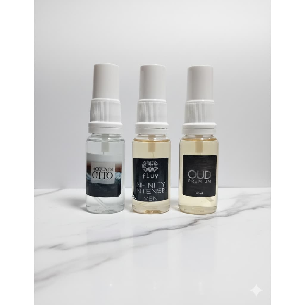 Perfume masculino Lab8  20ml Miniatura - Fragrância Importada Contratipo - Alta Fixação - Essência de Bolso -Masculino