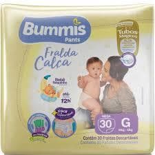 FRALDA BUMMIS PANTS MEGA G 30un
