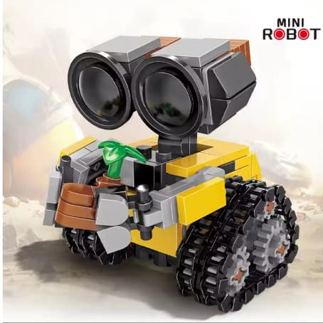 Blocos de Montar Robô Wall-E 217 Peças Compatível Lego Brinquedo Colecionável