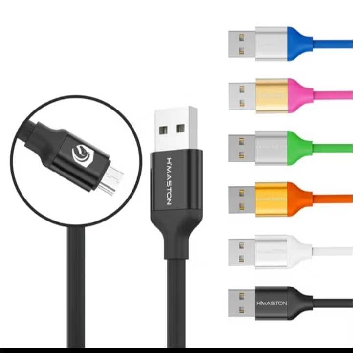 2 Cabo USB TIPO C TURBO CARREGADOR RAPIDO RESISTENTE PARA CELULAR TRANSFERENCIA DE DADOS