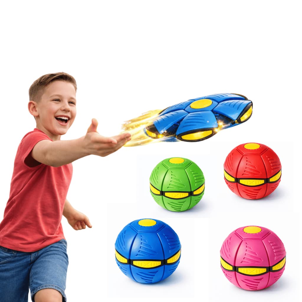 Bola Maluca Voadora Mágica Grande 23cm Disco Voador Infantil Original