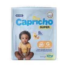 FRALDA CAPRICHO SUPER JUMBO G 28un