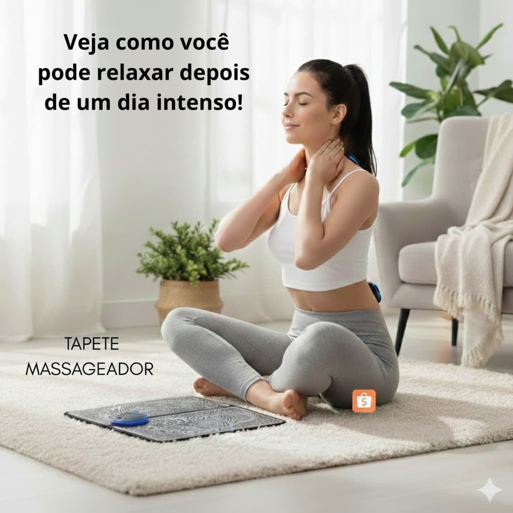 Kit Massageador Alivia Dores Muscular Corpo Cervical Pescoço
