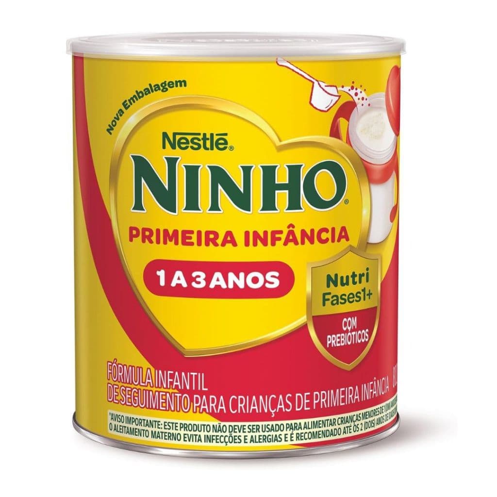 Ninho Fases 1 Fórmula Infantil Nestlé Primeira Infância 1 a 3 Anos 800g Nutri Fases Prebióticos