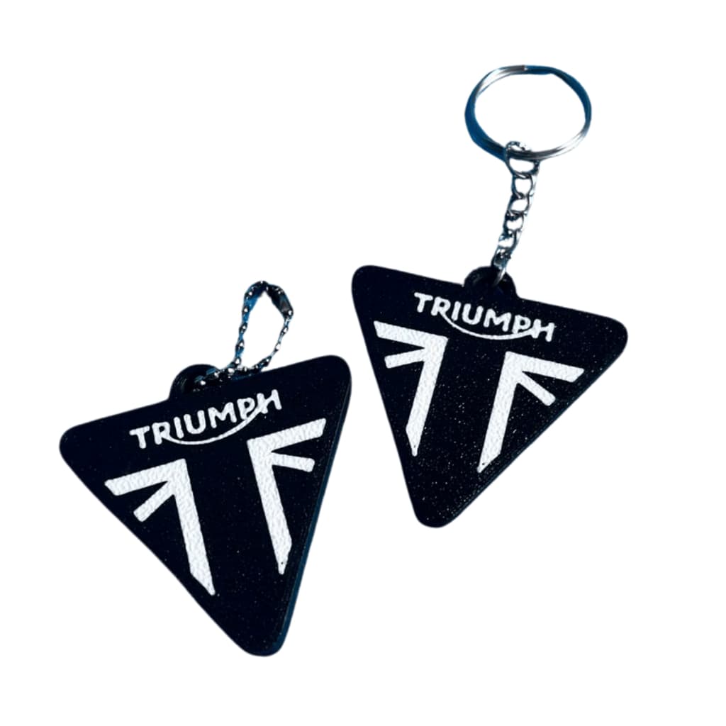 Chaveiro moto/Triumph – Acessório Decorativo para Chaves, Mochila e Bolsa/Chaves de moto/Carro