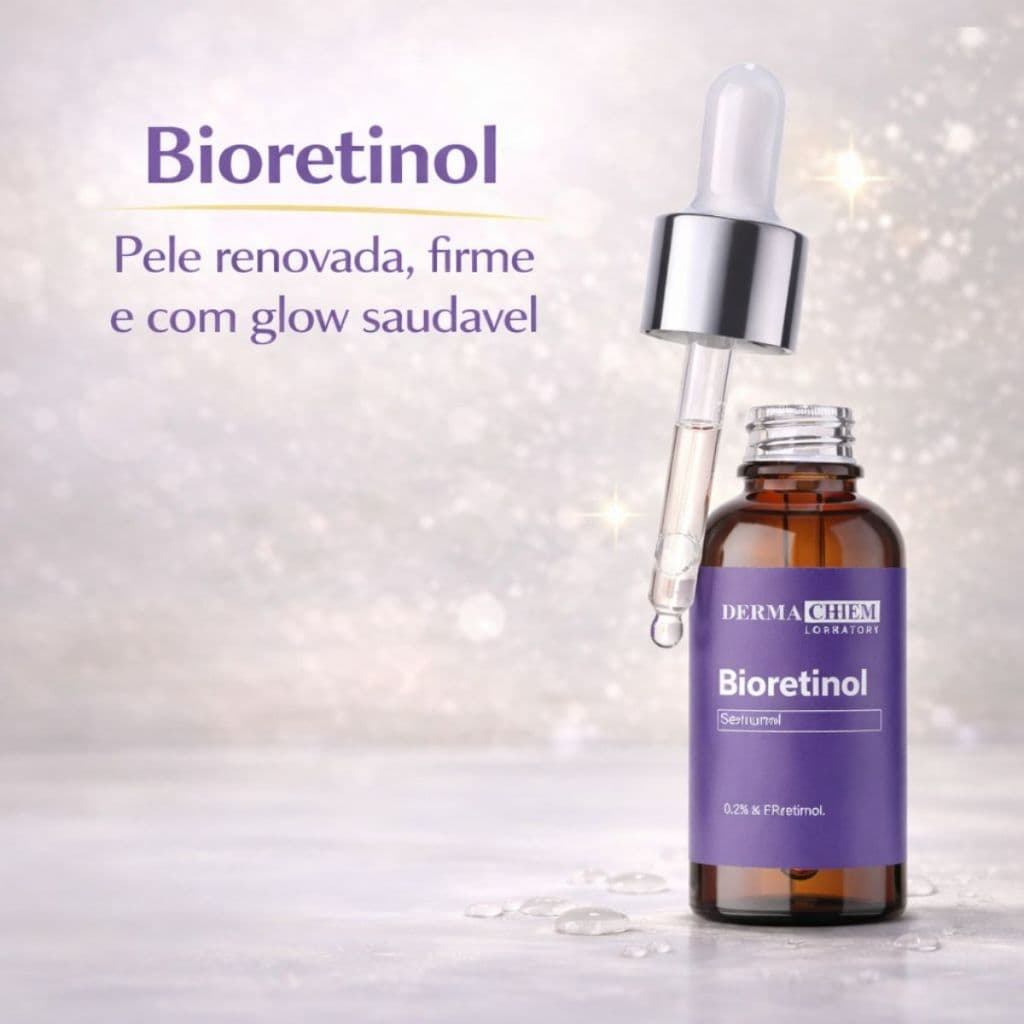 Sérum Bioretinol Dermachem 30 ml – Anti-idade, Firmeza e Renovação da Pele com Bioretinol