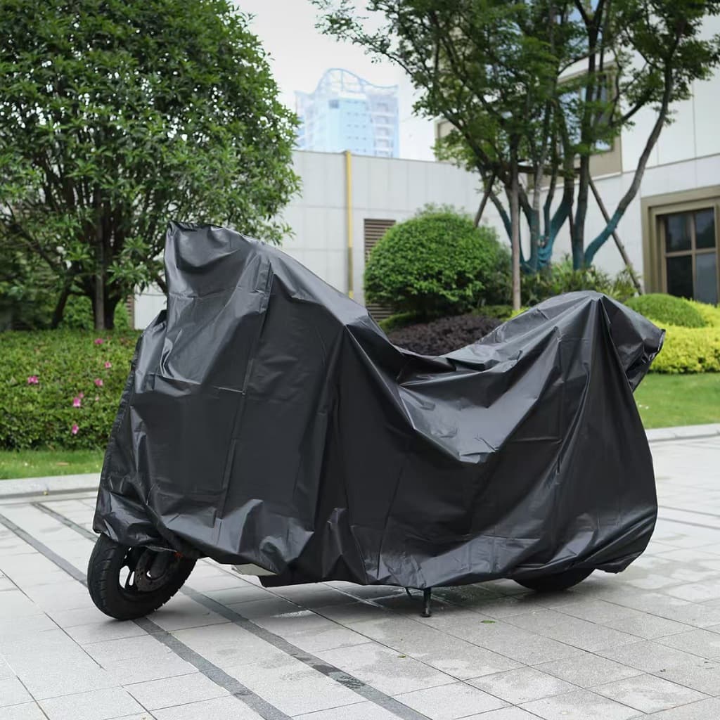 220*120cm Capa de Moto 100% Impermeável - Tamanho M, Proteção Completa para Sua Moto