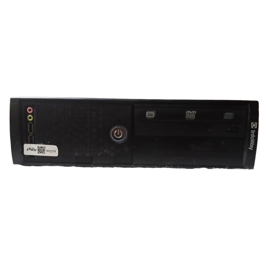 COMPUTADOR DESKTOP ITAUTEC INFOWAY SM3322 AMD ATHLOM II X2 240 2.8GHZ 8GB RAM NS 4000231600117