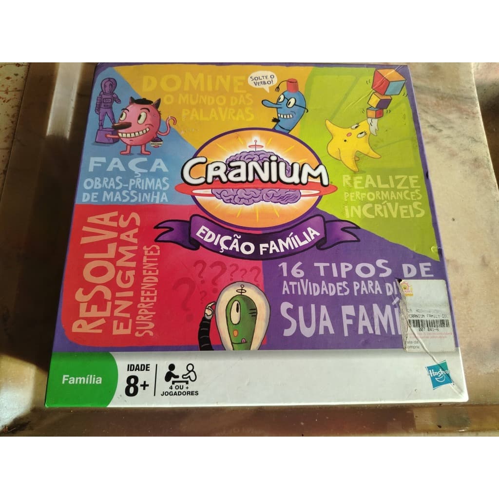 Cranium Jogo Edição Família Hasbro Completo (LEIA O ANUNCIO)