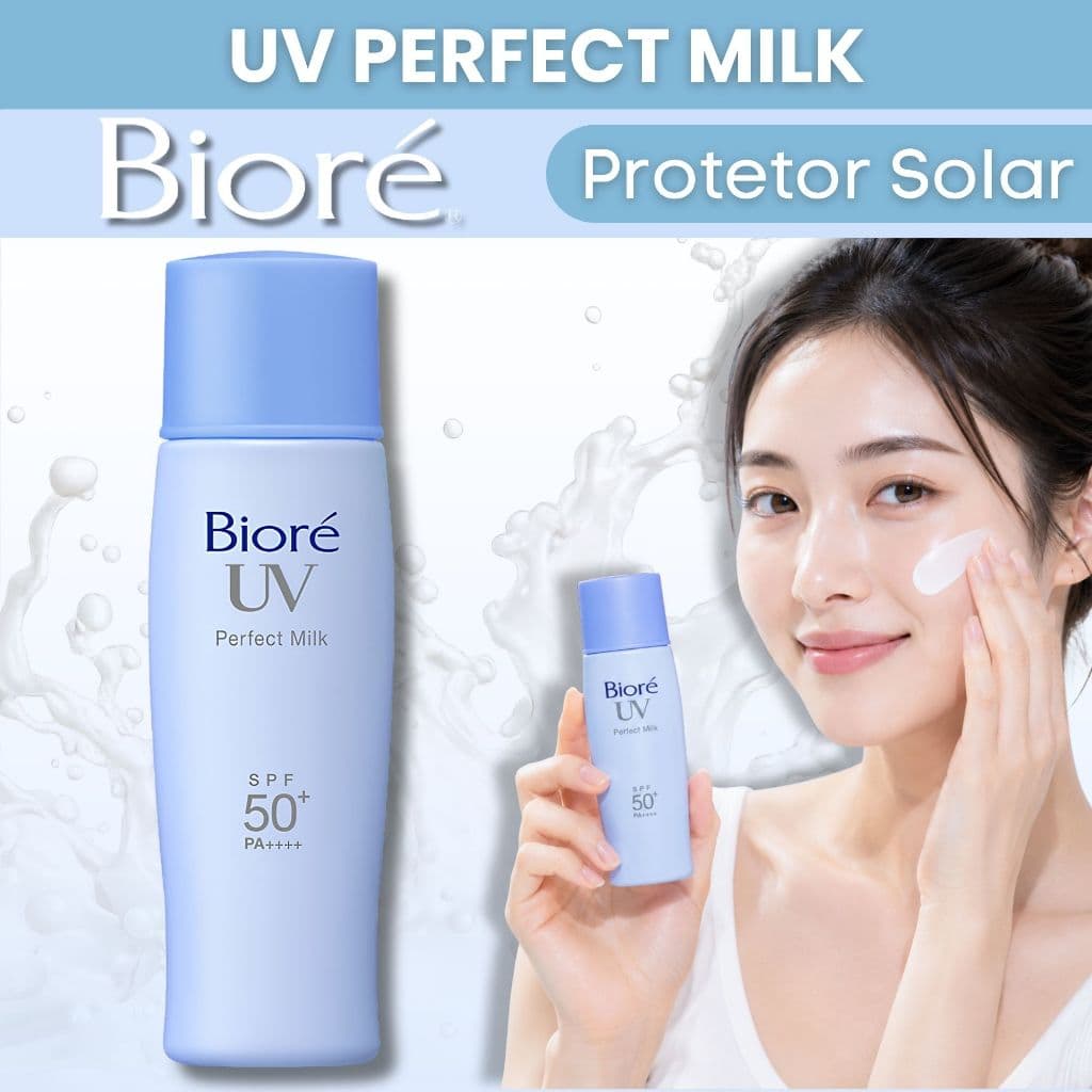 Protetor Solar Bioré FPS 50 Perfect Milk 40ml Protetor Solar Fluído