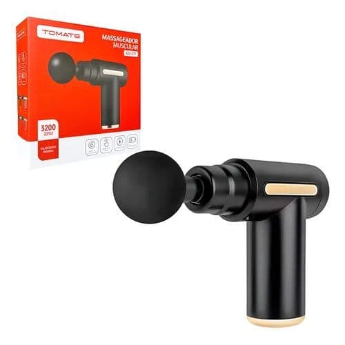 Massageador Corporal Facial Elétrico Muscular Pistola Tomate