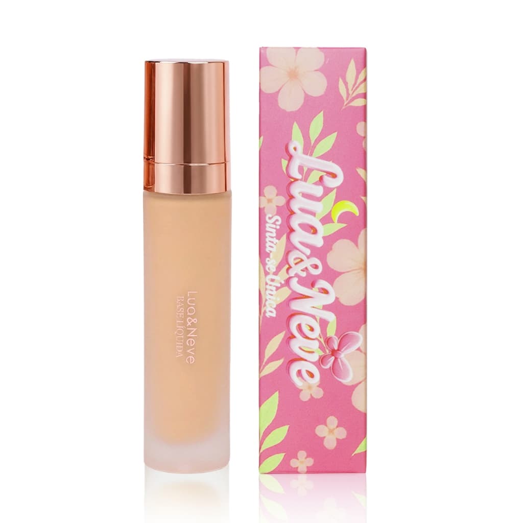 Base Líquida Matte 40ml Cobertura Uniforme e Confortável
