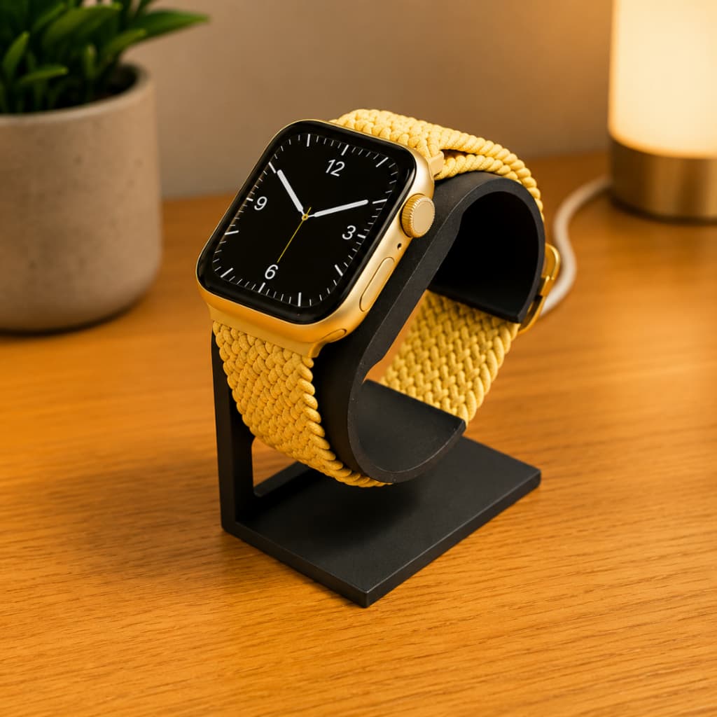 Suporte para Relógio Smartwatch e Apple Watch Carregador Base Compacta