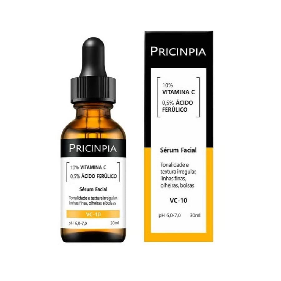 Sérum com 10% de Vitamina C e 0,5% de Ácido Ferúlico com alta eficácia contra linhas77