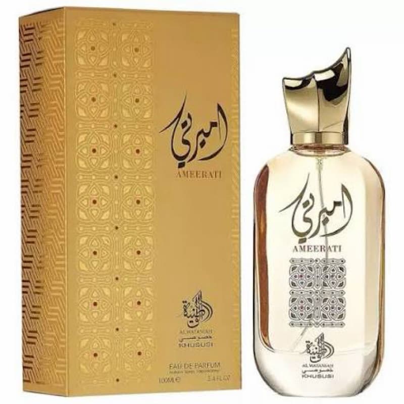 Perfume Ameerati Al Wataniah Feminino Importado Árabe Almiscarado Elegante Longa Duração 100ml (100%Original)