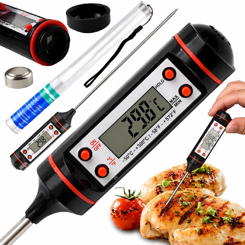 Termômetro Digital para Cozinha e Churrasco