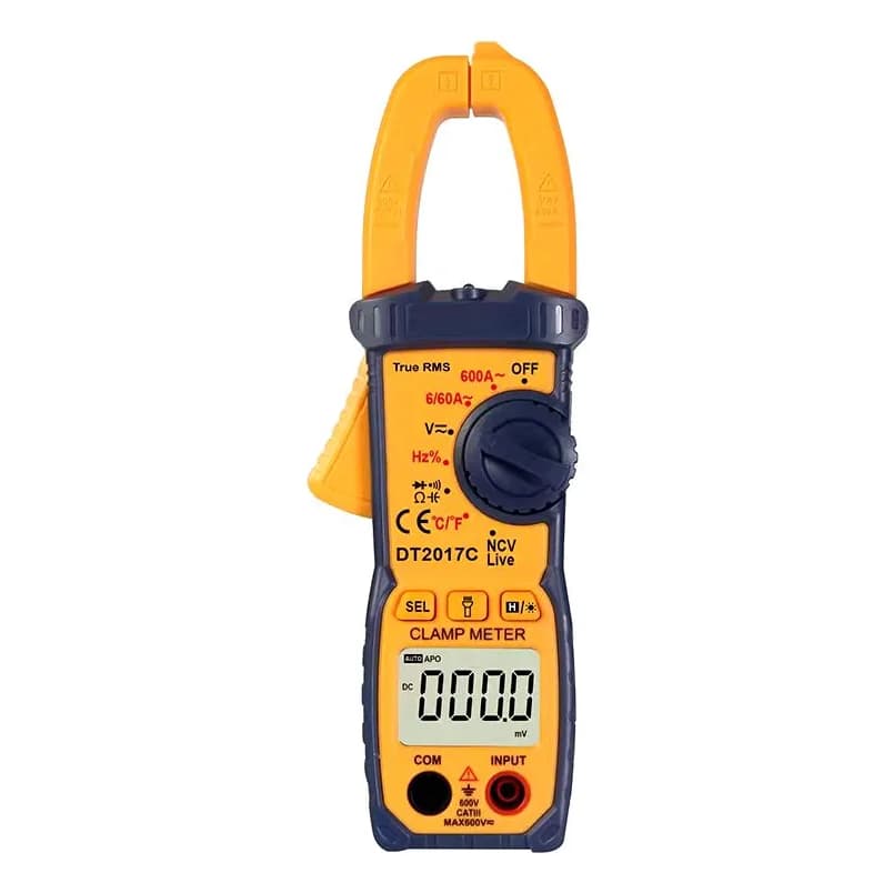 Alicate Amperímetro Digital Capacímetro True Rms Ncv 1000v