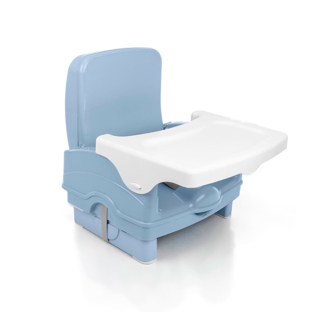 Cadeira Portátil De Alimentação Voyage Cake Infantil Azul Até 23kg