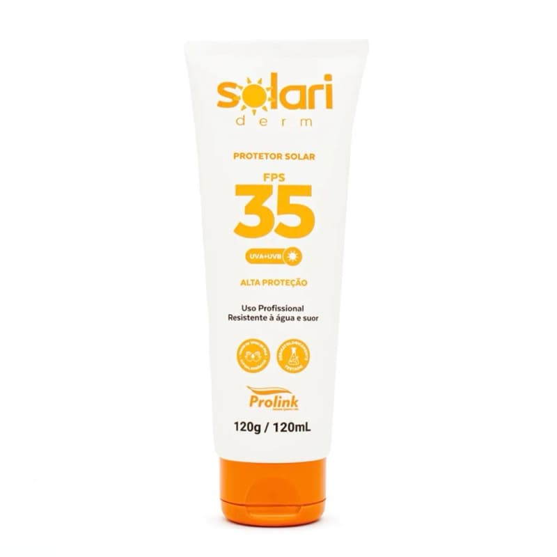 Protetor Solar Solari Derm FPS 35 UVA mais UVB 120ml
