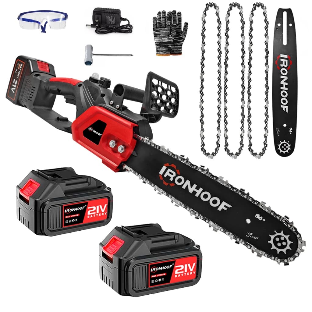 Moto Serra Elétrica 12/6 Polegadas Potente 3000W Brushless Com 2 Baterias