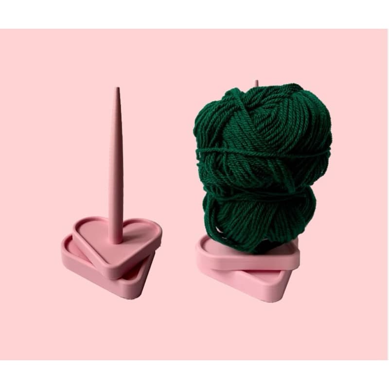 🧶Suporte Giratorio de Linhas para Crochê, Barbante, Lã e Fios – Organização e Praticidade🪡