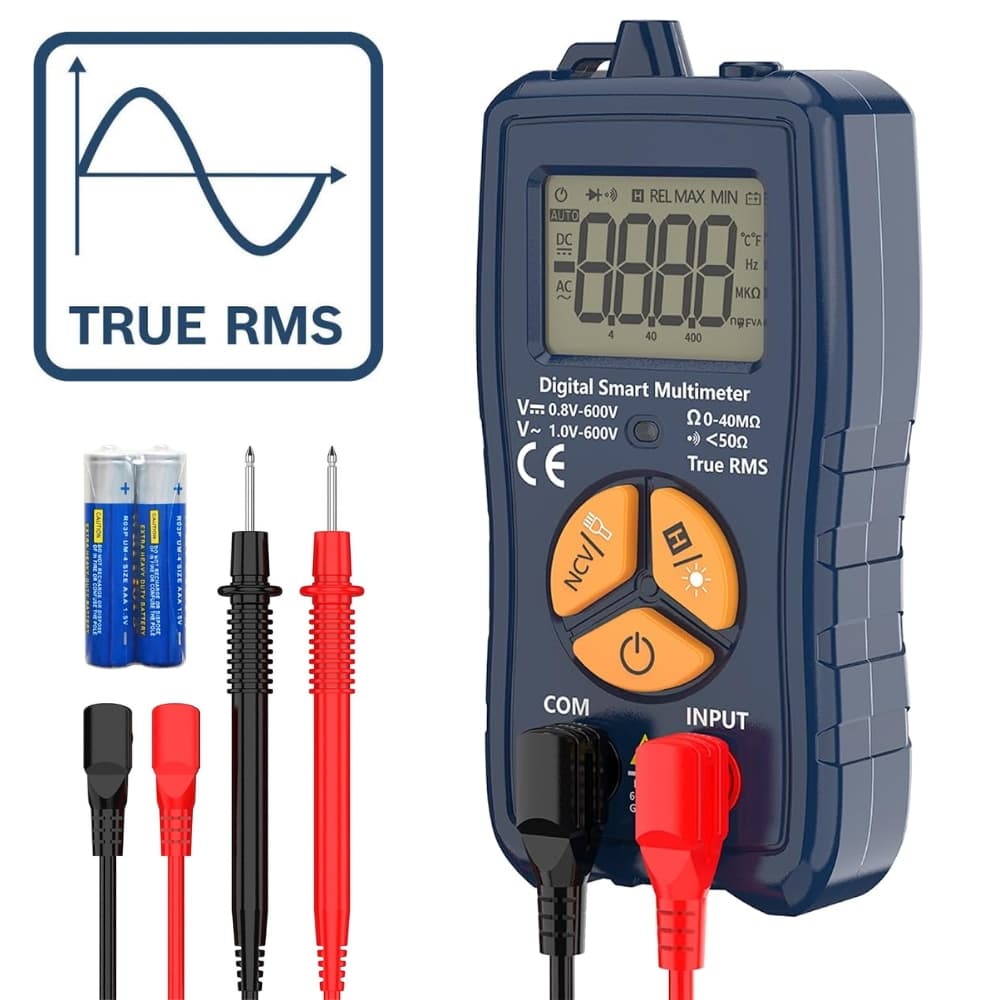 Multimetro Digital TRUE RMS C/ Detector de Tensão MDA550