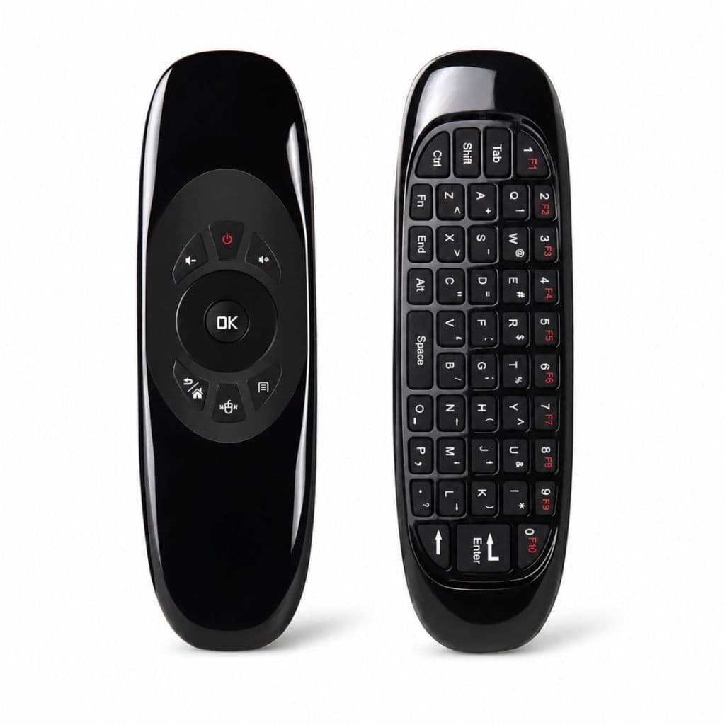 Air Mouse Teclado Mouse Sem Fio com LED RGB  2.4Ghz